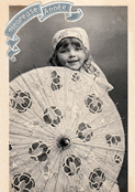 Heureuse Ann&eacute;e 2026 avec ombrelle vintage